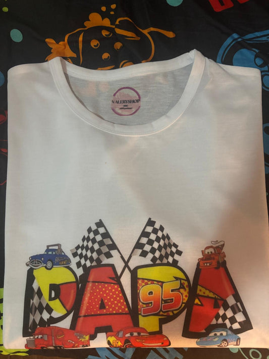 CAMISETA HOMBRE CON DIBUJO DE PAPA